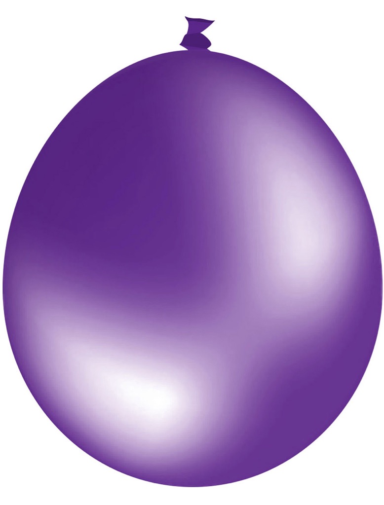 30cm Metallic Balloon – Neck Up