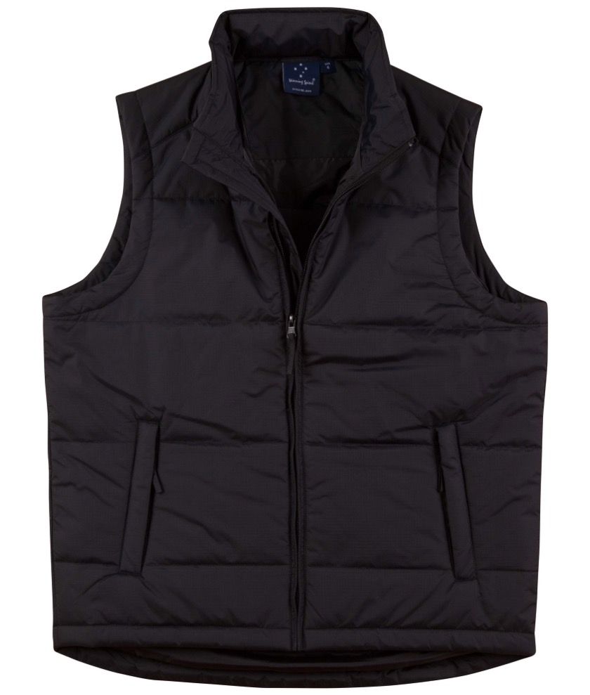 Men’s Nylon Rip-Stop Padded Vest