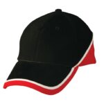 Tri-Color Sue Heavy Brushed Cotton Cap