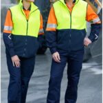 Hi-Vis Two Tone Polar Fleecy Vest