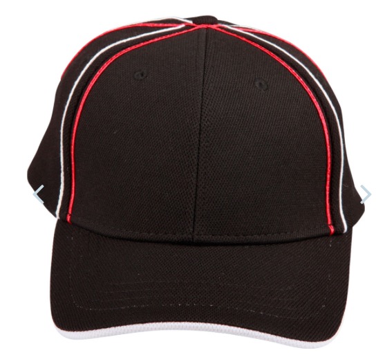 Tri-Color Pique Mesh Structured Cap