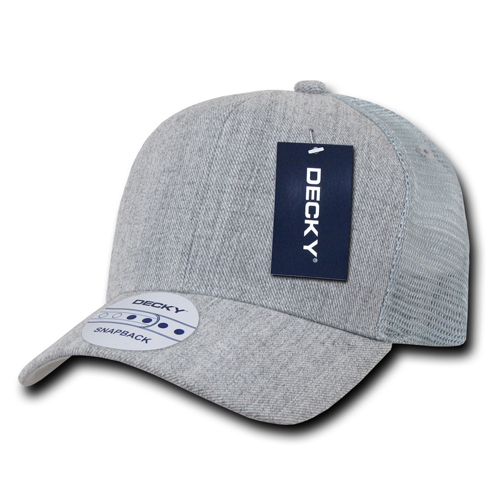 6 Panel Curve Bill Trucker Cap