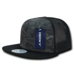 Camo Flat Bill Trucker