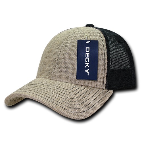 Low Crown Jute Trucker