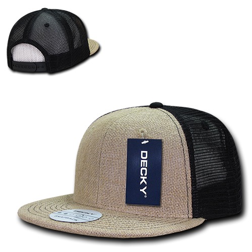 Jute Trucker Snapback