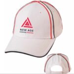 Tri-Color Pique Mesh Structured Cap