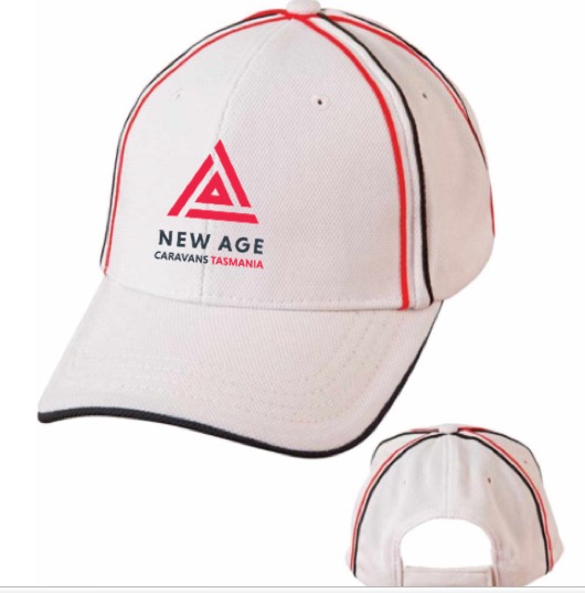 Tri-Color Pique Mesh Structured Cap