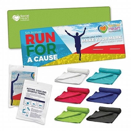 Active Cooling Sports Towel – Pouch