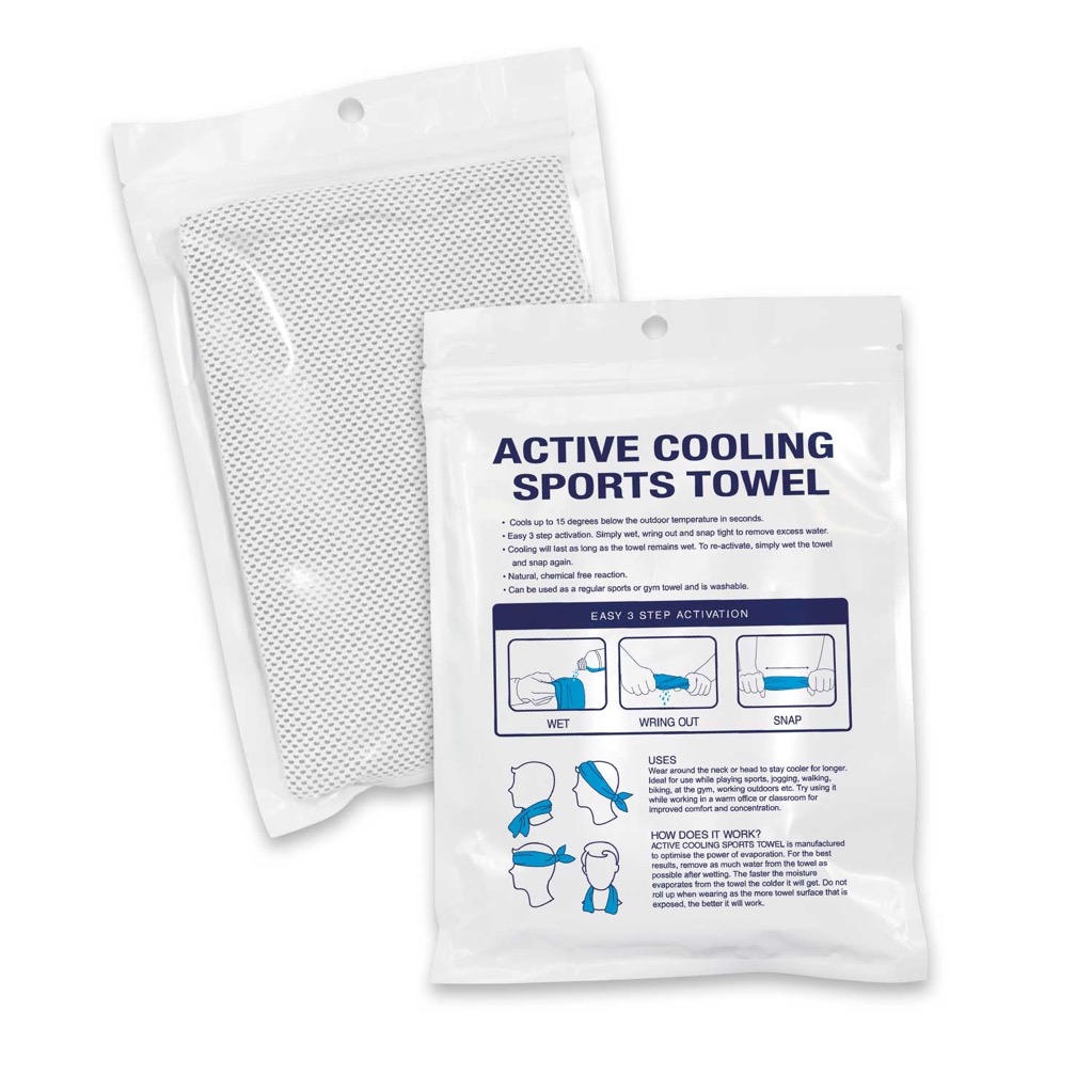 Active Cooling Sports Towel – Pouch
