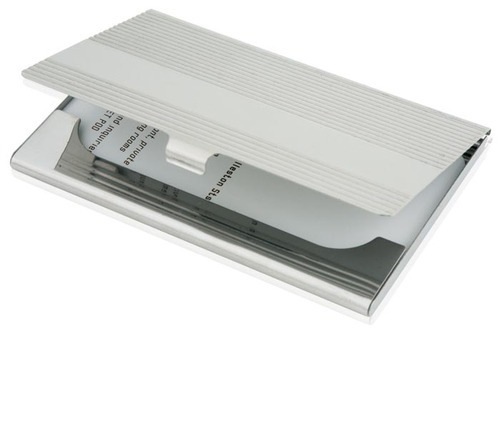 Business Card Holder Metal Holds Up To 15 Cards