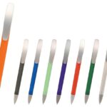 Plastic Pen With Twist Action Large Clip Inca