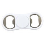 White Spinner Bottle Opener