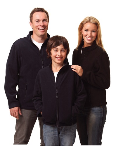 Ladies Bonded P/F Full Zip Jacket