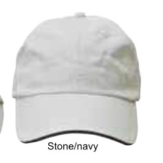 Washed Polo Cotton Unstructured Cap Sandwich Cap