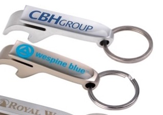 Metal Pop Top Keytag