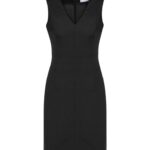 Ladies Sleeveless V Neck Dress