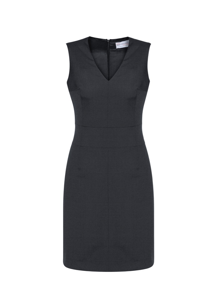 Ladies Sleeveless V Neck Dress