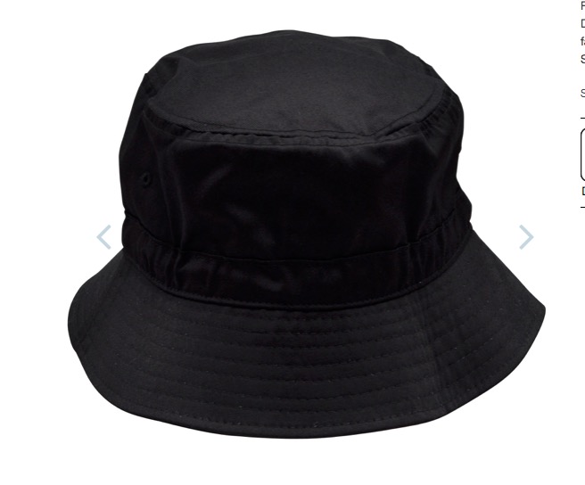 Bucket Hat With Toggle