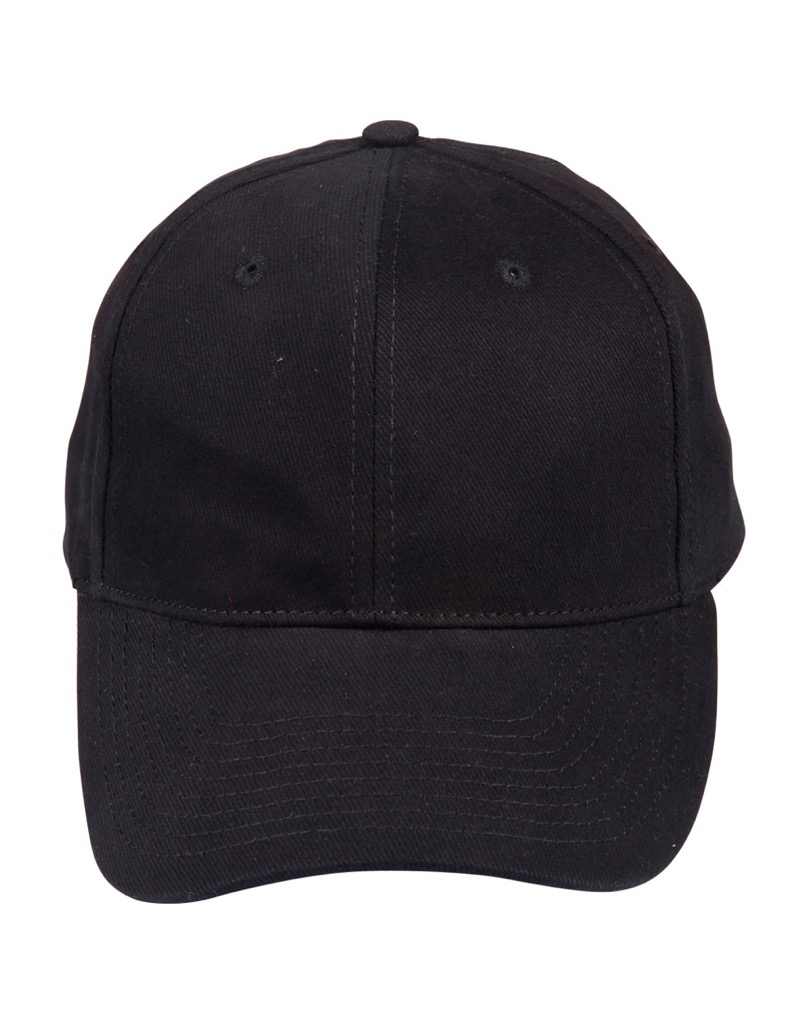 Heavy Brushed Cotton Structured Cap