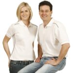 Ladies’ Pure Cotton Contrast Piping