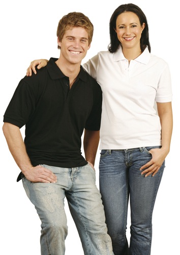 Mens Tight Pique Knit S/S Polo