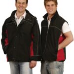 3 In 1 Jacket, Silver Relective Piping