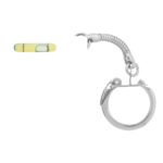 Tape Measure with Level Key Chain