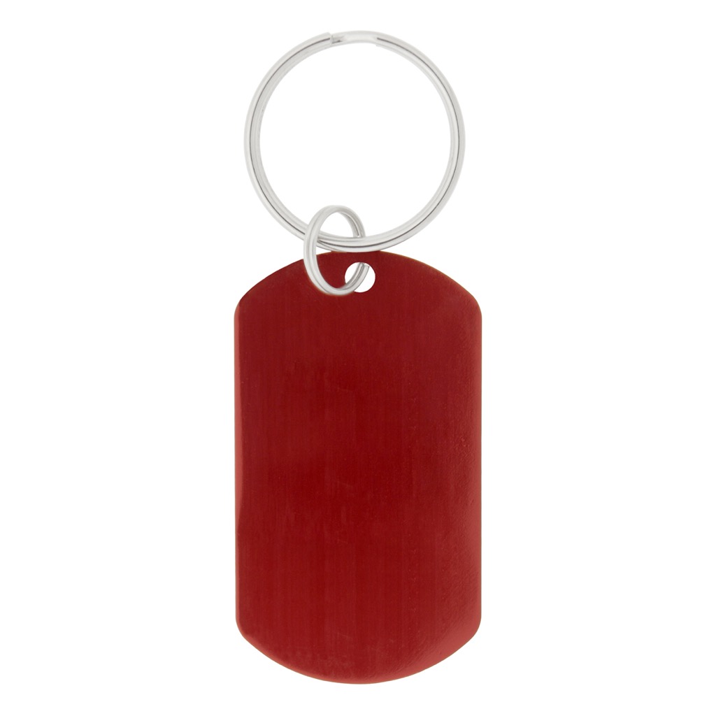 Dog Tag Keychain