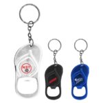 Sandal Shaped Bottle Opener Keychain