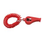 Whistle Coil Key Chain