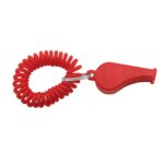 Whistle Coil Key Chain