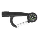 Flashlight Carabiners with Compass