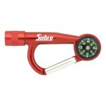 Flashlight Carabiners with Compass