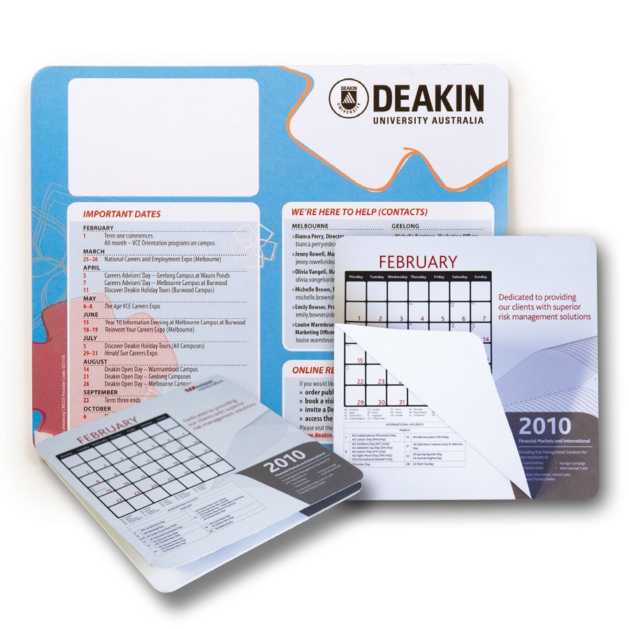 Calendar Mouse Mat (230mm x 190mm)