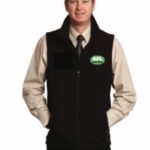 Mens Plain Micro Fleece Vest