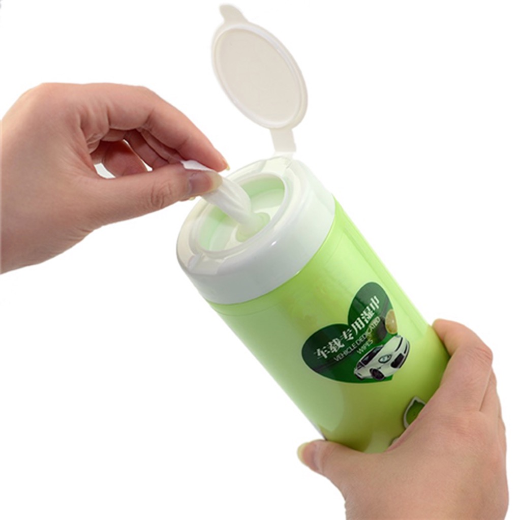 Car Bucket Wet Tissue