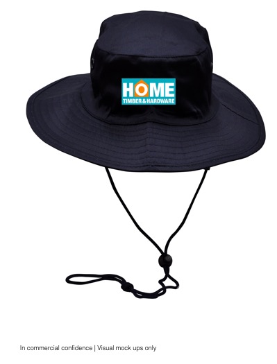 Surf Hat With Clip On Chin Strap