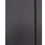 Notebook A5 Size 192 Creamed Lined Pages And Expandable Pocket With Elastic Enclosure Best Value Notebook