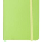 Notebook A5 Size 192 Creamed Lined Pages And Expandable Pocket With Elastic Enclosure Best Value Notebook
