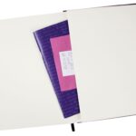Notebook A6 With 192 Cream Lined Pages And Expandable Pocket With Elastic Enclosure Best Value Notebook