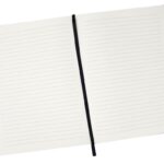 Notebook A6 With 192 Cream Lined Pages And Expandable Pocket With Elastic Enclosure Best Value Notebook