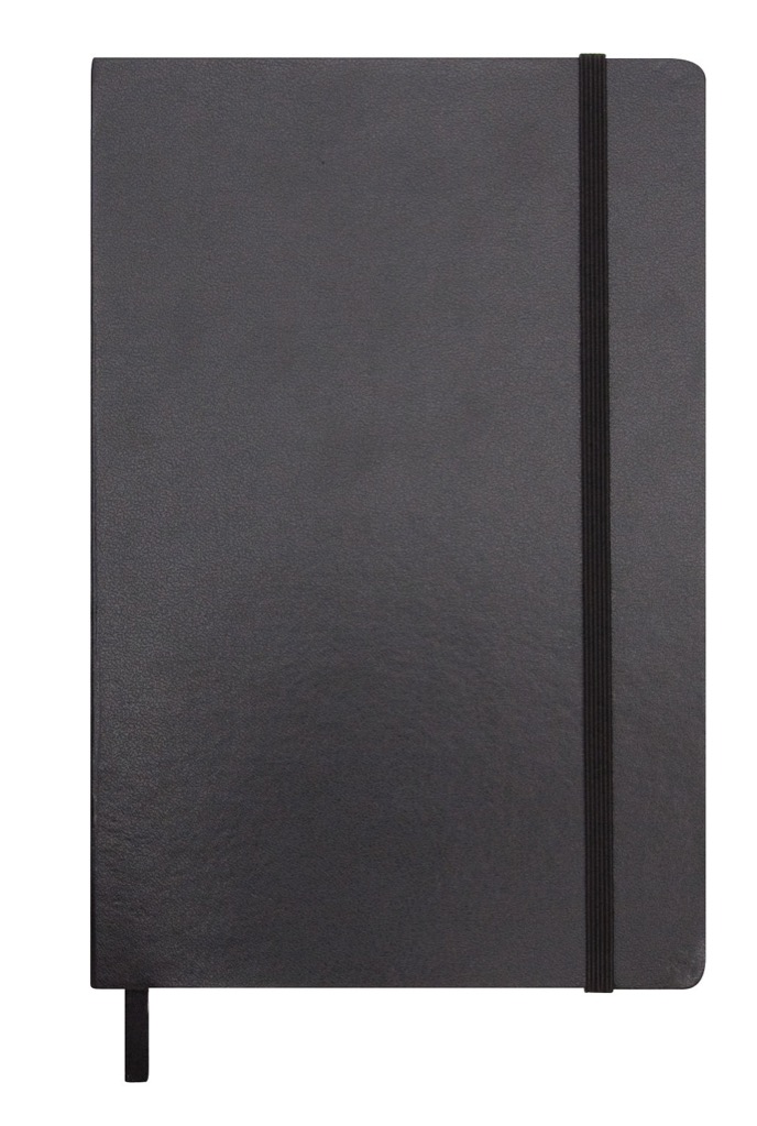 Notebook A6 With 192 Cream Lined Pages And Expandable Pocket With Elastic Enclosure Best Value Notebook