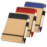 Notebook A6 Size Made From Recycled Paper With Pen 80 Pages