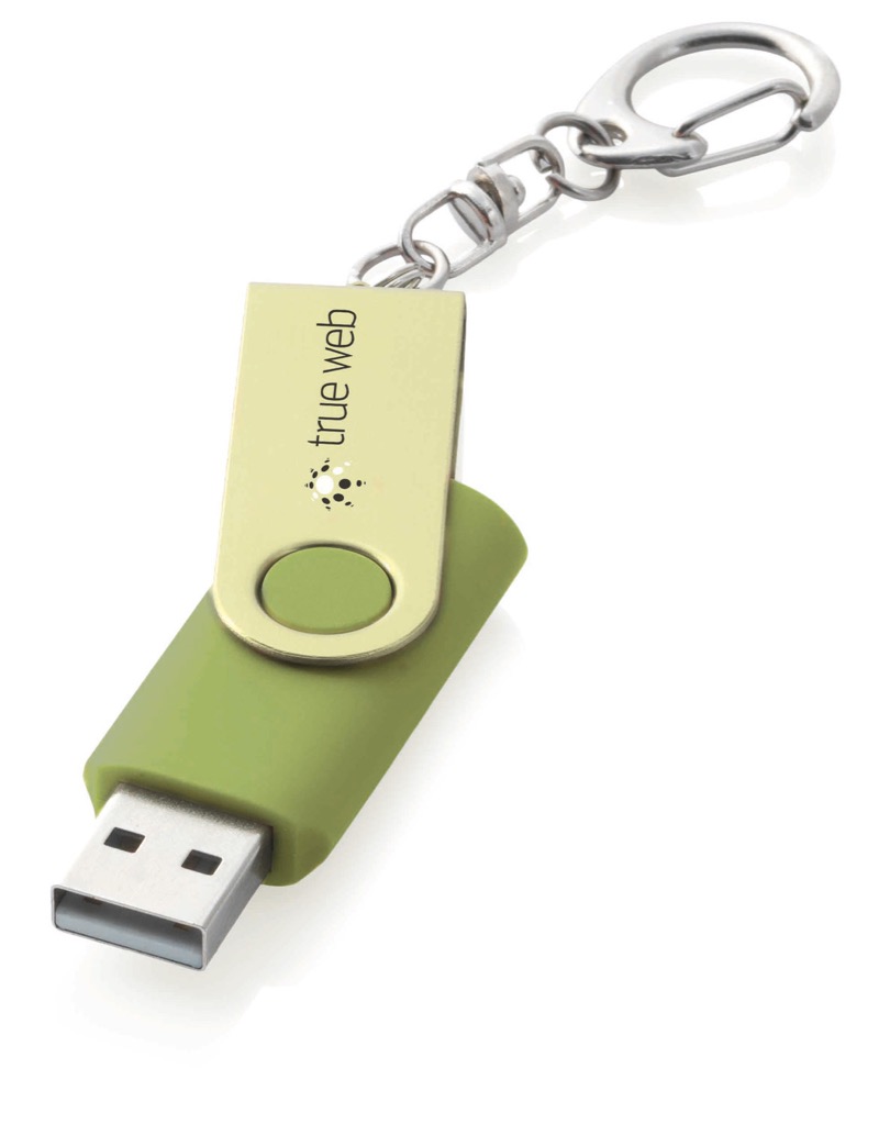 Usb Twister Design With Key Ring ( Factory Direct Moq)