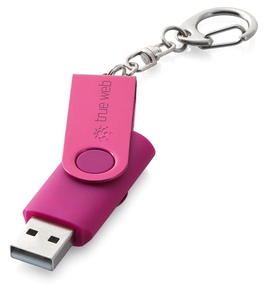 Usb Twister Design With Key Ring ( Factory Direct Moq)