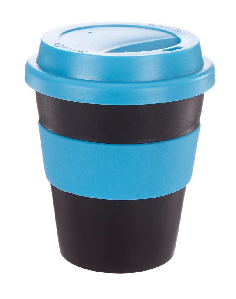 Coffee Cup / Mug11oz/320ml Plastic Karma Kup Plastic Aura Lid Reusable