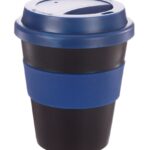 Coffee Cup / Mug11oz/320ml Plastic Karma Kup Plastic Aura Lid Reusable