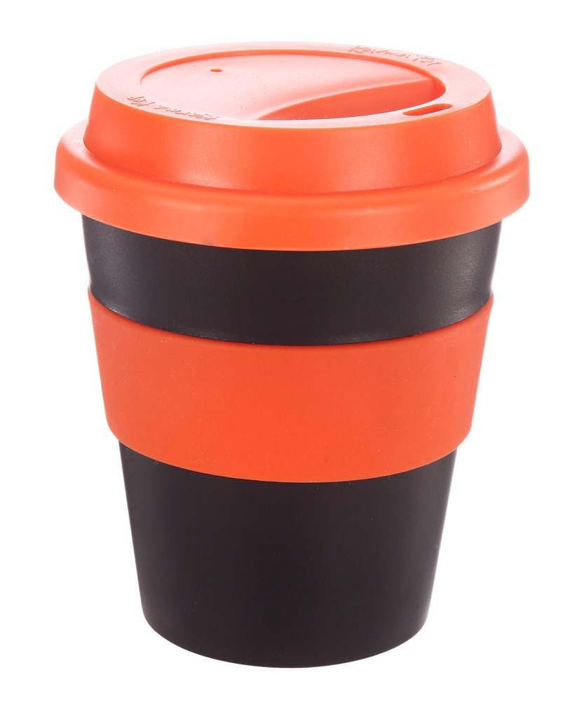 Coffee Cup / Mug11oz/320ml Plastic Karma Kup Plastic Aura Lid Reusable