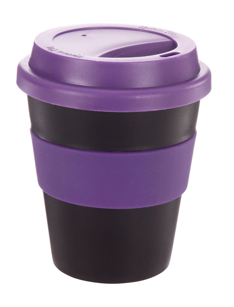 Coffee Cup / Mug11oz/320ml Plastic Karma Kup Plastic Aura Lid Reusable