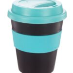 Coffee Cup / Mug11oz/320ml Plastic Karma Kup Plastic Aura Lid Reusable